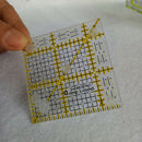 15x Clear Silicone Quilting Ruler Grip-True Grips -Non Slip Adhesive Rings