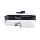 US Plug 2 Slot LIR2032 LIR2025 LIR2016 Button Coin Cell Battery Charger LCD @ M&