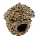 Handwoven Straw Bird Nest Birdhouse Parrot Hatching Breeding Grass Cave Box