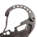 Multi-function Gear Key Holder Screwdriver Wrench Carabiner EDC Tools Outdoor