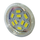 4W GU4(MR11) LED Spotlight MR11 9 SMD 5730 430 lm DC 12V, White H2L8