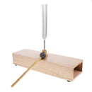 Wooden Resonance Box Unit With Tuning Fork Musical Instrument Acoustic Study