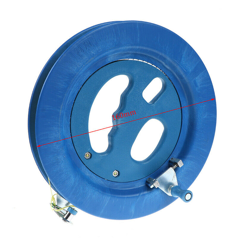 22cm Kite Reel ABS Plastic Blue 400m Kite Reel Grip Winder Flying To Gw