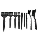 9 in 1 Black Plastic Handle Nylon Anti Static Brushes Cleaning Keyboard Bru