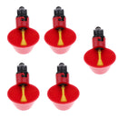 10Pcs Quail Dove Drinker Watering Cups Feeder Bowls For Cage