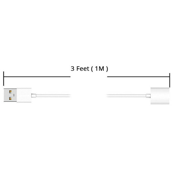 1M Pencil Charger Cable Adapter for iPad Pro 12.9, 10.5 inch, Male to Femal Y2S4