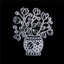 DIY Flower Potted Plants Scrapbooking Carbon Metal Steel Stencil Cutting Die Z