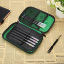 Footballs Kids Girls Boys Students Pencil Bag Large Capacity Pencilcase A