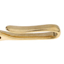 2PCS Solid Brass Keychain Key Ring Belt U Hook Wallet Chain Fob Clip
