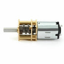 DC 6V 15RPM Micro-Speed Reduction Motor Mini Gear Box Motor with 2 Terminal