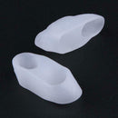 1pair Silicone Dual Ring Little Thumb Toes Varus Spacer Foot Care Tool