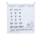 Birthday Cake Print Blanket Background Cloth Newborn Baby Photography Props