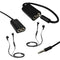 Audio Extension Cable Y Adapter Connecter 3.5mm Jack 1 Male to 2 Female Lead