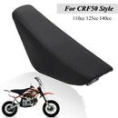 Black Flat Foam Seat For Crf50 Style 110Cc 125Cc 140Cc Pit Pro Trail Dirt B