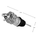 2pcs Animal Head-Wine Pourer Spout,Wine Bottle Stopper for Bar Tools