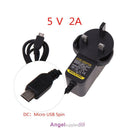 UK AC to DC 5V 2A Micro USB Power Supply Adapter for Windows Android Tablet