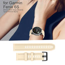 20mm Silicone Wrist Strap Quick Release Adjustable Watch Band for Garmin Fenix