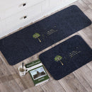 Set of 2 Doormats Rugs Non-Skid Backing Kitchen Area Rugs