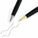 Classic Stainless Ballpoint Pen Office Ball Point Writing Pen Student Stationery