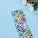 10pcs/set Colorful Holographic Starry Transfer Nail Stickers Flower Nail Foil ME