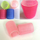 New 6pcs Large Hair Salon Rollers Curlers Tools Hairdressing tool Soft DIY@@ Bj