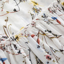 Fashion Children'S Clothing Girls Dress Floral Short-Sleeved Chiffon Prince