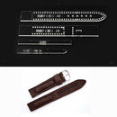 4pcs/Set Leathercraft Tool Acrylic Watch Strap Band Stencil Templates 18mm
