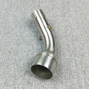 Motorcycle Exhaust Adapter 51MM Slip on Link Pipe Escape Mid Tube Clamp Con Z6A8