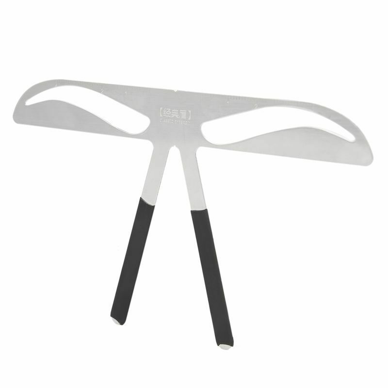 Eyebrow Stencil Ruler for Eyebrows Enhancer Permanent Tattoo Eye Brow Tools P8V7