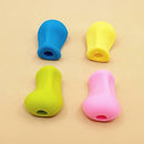 3pcs Silicone Gel Pencil Aid Grip Right Pen Left Handed Handwriting Stationer