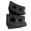 2pcs/set Anti-slip Block Rubber Car Tyre Stopper Control Wheel Alignment Bloc BX