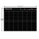 Magnetic Dry Erase Calendar Set 16X12 Inch Whiteboard Weekly Planner Organi A4T8