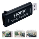 USB 1080P HD HDMI video capture card game/video live NEW tool black E2K6