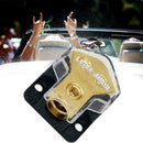 2 Way Power Distribution Block Power/Ground Splitter 0/4gauge AWG For Car A L6R7