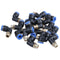 20 Pcs Quick Connectors Pneumatic Fittings 8mm x 1/8" PT Male Thread D5C9