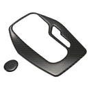 Carbon Fiber Gear Shift Box Panel Cover Trim Fit for Chevrolet Camaro 2017-
