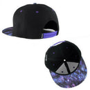 Mens Womens Galaxy Space Adjustable Hip Hop Bboy Hat Flat Snapback Baseball Caps