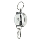 Lot Retractable Key Chain Reel Recoil Easy to Pull Key Ring Belt Clip f Keys Pro