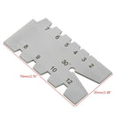 TR30 Degree Screw Thread Gauge Gage Grinding Stainless Steel Welding Feeler Tool