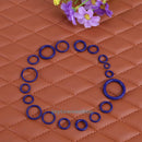 265x Assortment Kit Car HNBR A/C System Air Conditioning O Ring Seals Set Purple
