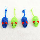 2Color Plush False Mouse Pet Cat Toys Mini Funny Playing Toys For Cats Training