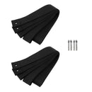 4 Pieces Premium Surf SUP Stand Up Paddle Board Ski Webbing Straps Wall Rack