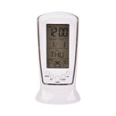 Top Digital Backlight LED Display Table Alarm Clock Snooze'Thermometer Calenda3C