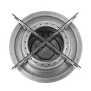 Outdoor Stainless Steel Alcohol Stove + Rack Combo Set Mini Ultralight Camping