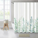 Bathroom Shower Curtain with Hooks Polyester Fabric Waterproof 180x180cm Safety