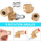 Quick Connecting Pivoting Coupler 180 Degree with 5 Angles and Safety Lock
