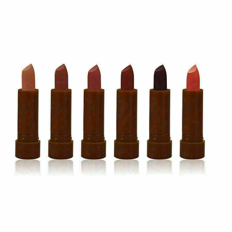 6Pcs Makeup Set Long Lasting Lipstick Waterproof Matte Gloss Gift Lip Velve X5C2