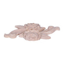 5X(1X Rubber Wood Carved Corner Craft Onlay Applique Furniture Door Home D F8O6)