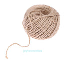 1Roll 50M Natural Burlap Hessian Jute Twine Cord Hemp Rope String for crafts