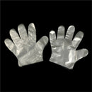 50pcs disposable gloves PE plastic film fingers clean gloves hair dye gloves M&E
